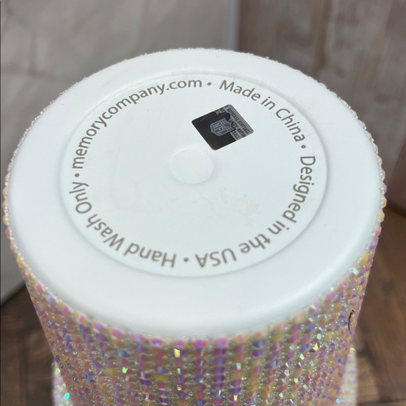 Dallas Cowboys Officially Licensed Game Day Rhinestone Bling 40 oz Tumbler - Picture 5 of 5